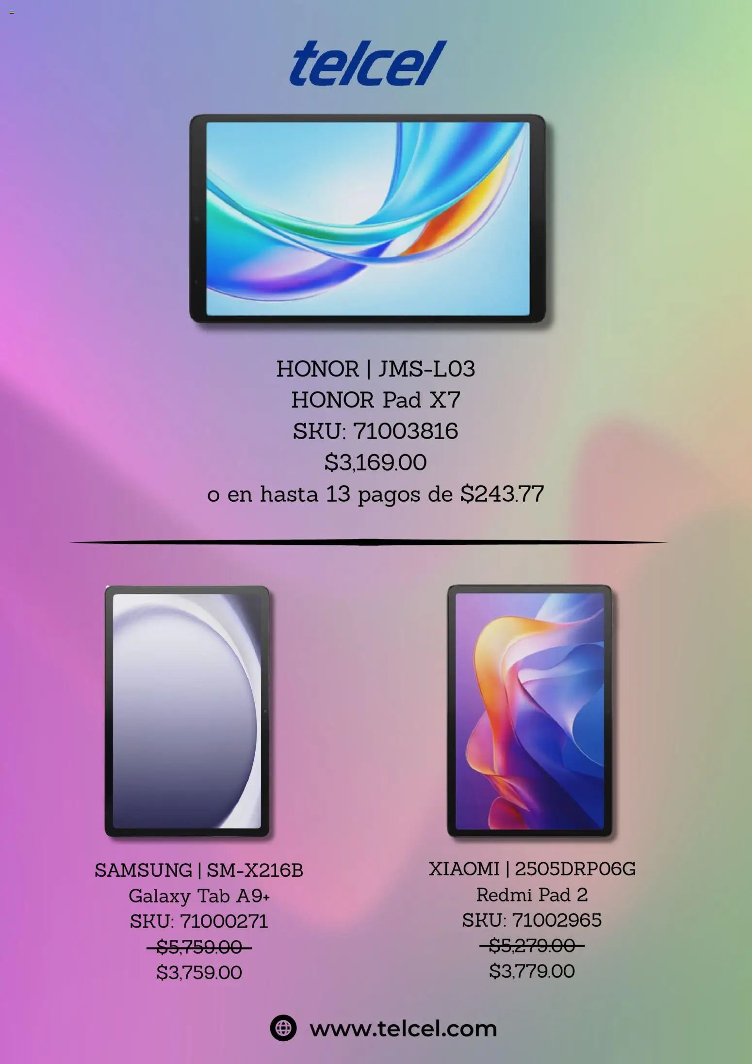 Nuevas ofertas de Telcel válidas en toda la República Mexicana desde el 19/08/2026. ¡Encuentra las mejores ofertas en Telcel catálogo! | Página: 3