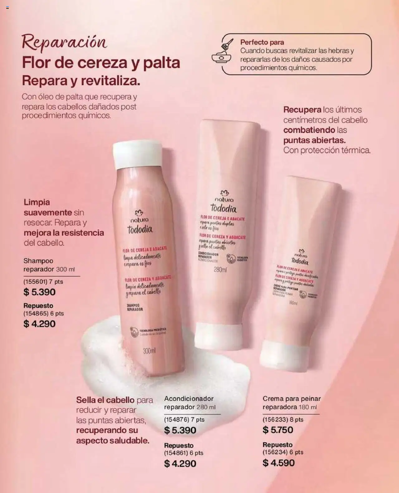 Natura catálogo │ válido desde el 26.06.2025 | Página: 135 | Productos: Palta, Acondicionador, Shampoo, Crema