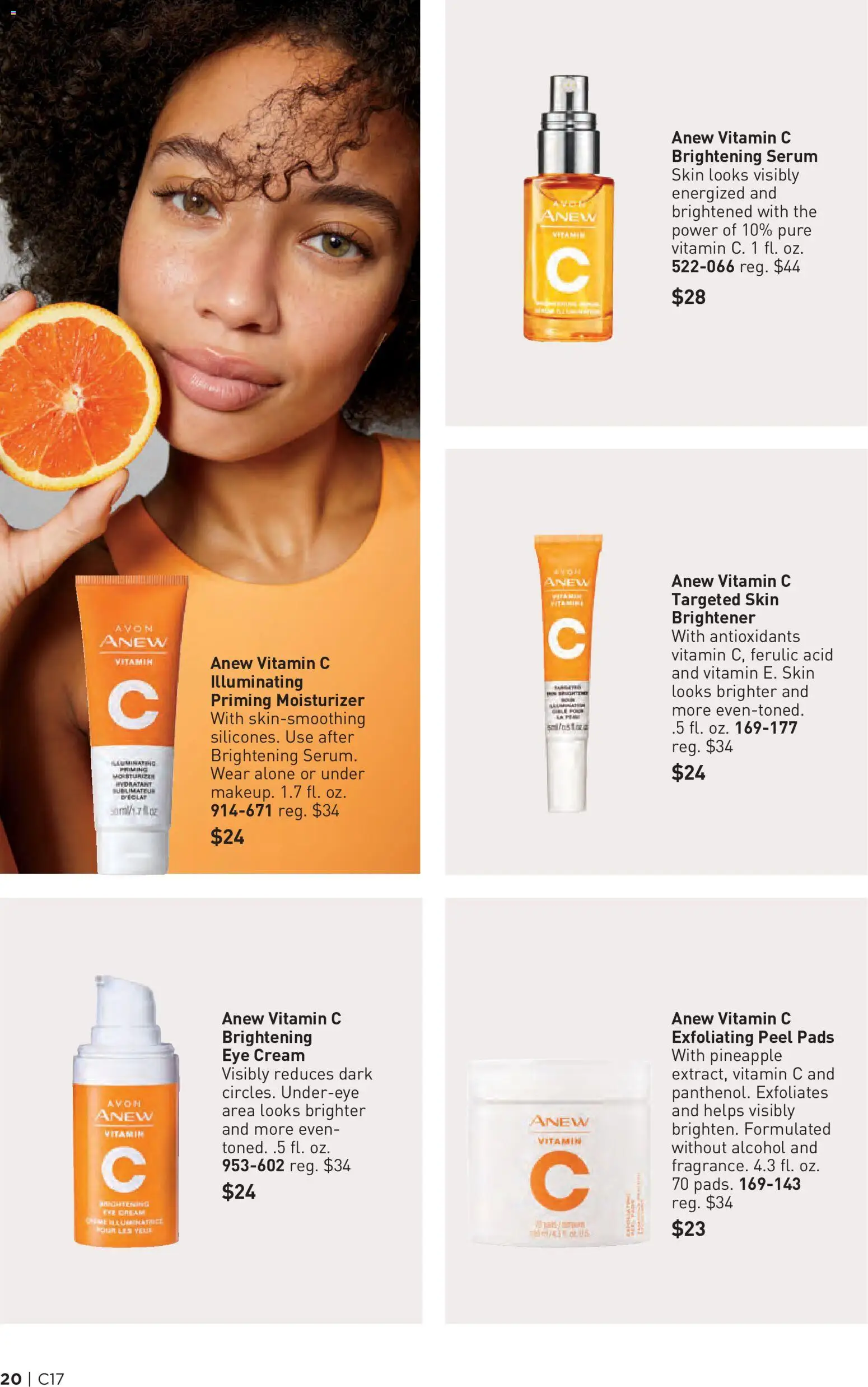 Avon Brochure - valid from 08/12/2026 | Page: 20 | Products: Vitamin, Pineapple, Pads, Cream