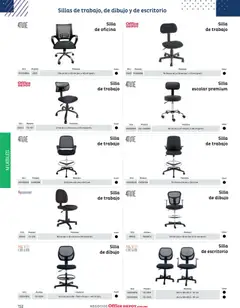 Vista previa de Office Depot catálogo 2026, nuevo folleto de la tienda, válido en México a partir del 12/01/2026 | Página: 154 | Productos: Silla, Escritorio