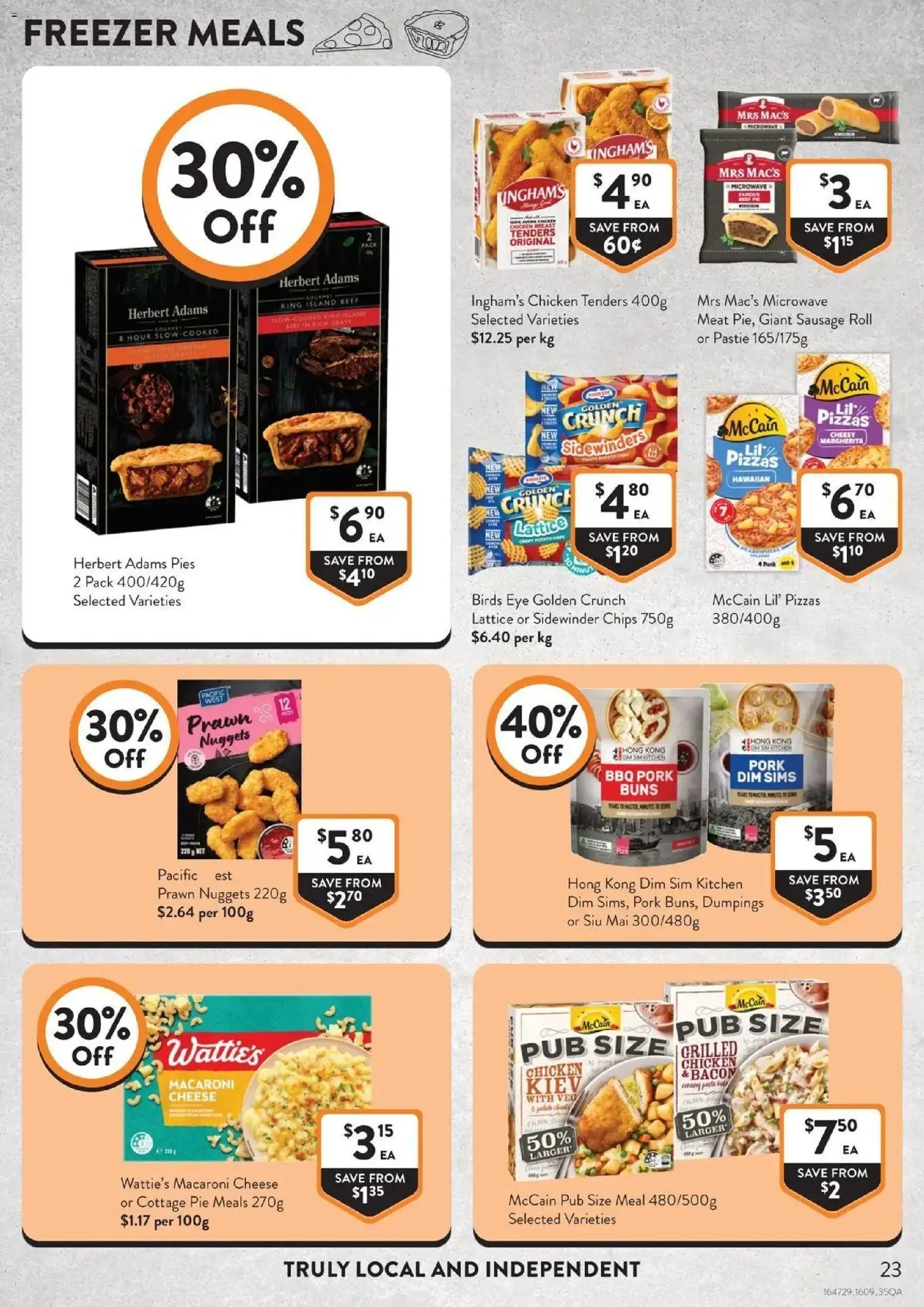 Foodworks catalogue - valid from 16/09/2026 | Page: 23 | Products: Cheese, Pork, Chicken breast, Beef