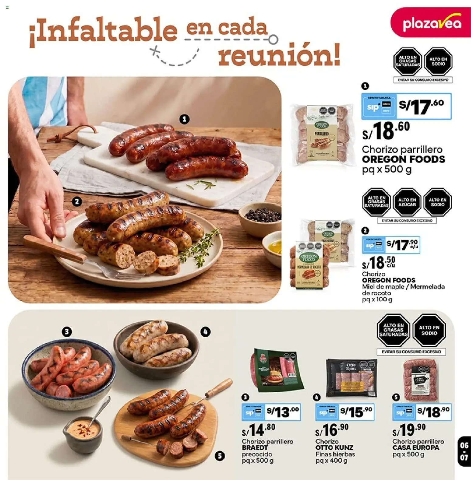 Catálogo Plaza Vea válido desde 12.06.2026 | Página: 7 | Productos: Mermelada