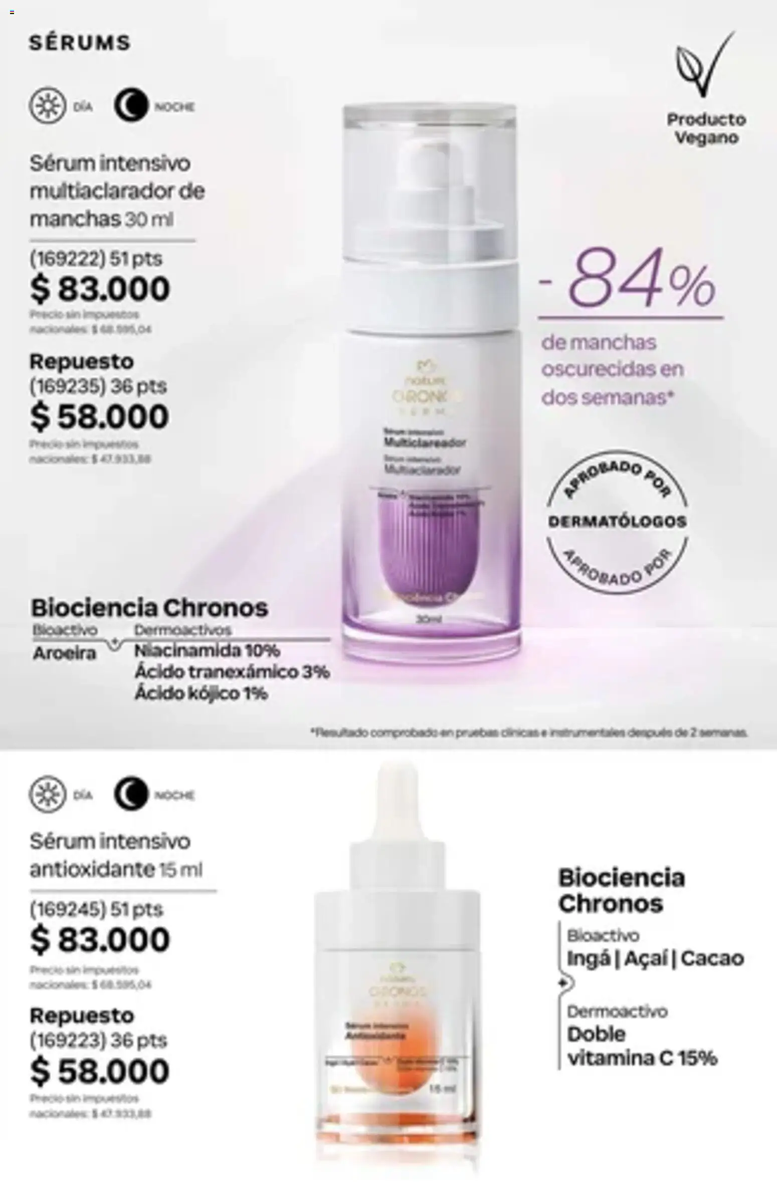 Catálogo Natura Ciclo 14 │ válido desde el 01/10/2026 | Página: 180 | Productos: Serum, Cacao