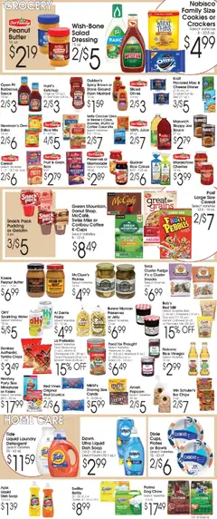 Preview of Family Fare weekly ads valid from 07/12/2026 | Page: 4 | Products: Chocolate, Ketchup, Salad, Water