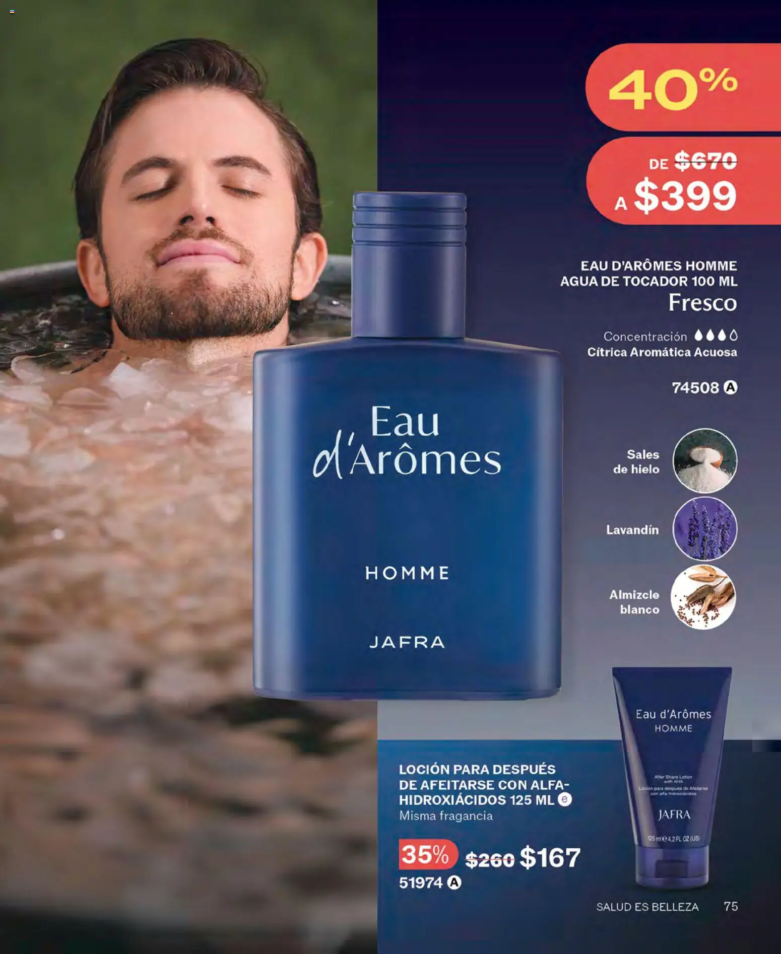 Nuevas ofertas de JAFRA válidas en toda la República Mexicana desde el 01/09/2026. ¡Encuentra las mejores ofertas en JAFRA catálogo! | Página: 75