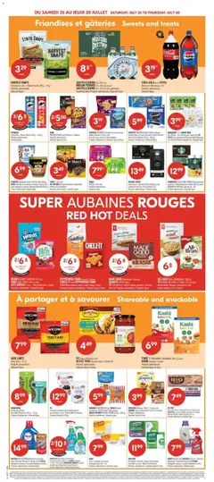 Preview of Pharmaprix weekly flyer / circulaire from shop Pharmaprix valid from Jul 24, 2026 | Page: 7