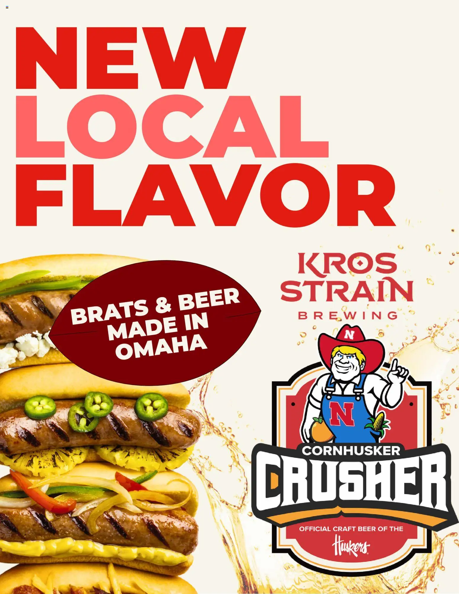HyVee Cornhusker Crusher Brats - valid from 09/18/2026 | Page: 1 | Products: Beer