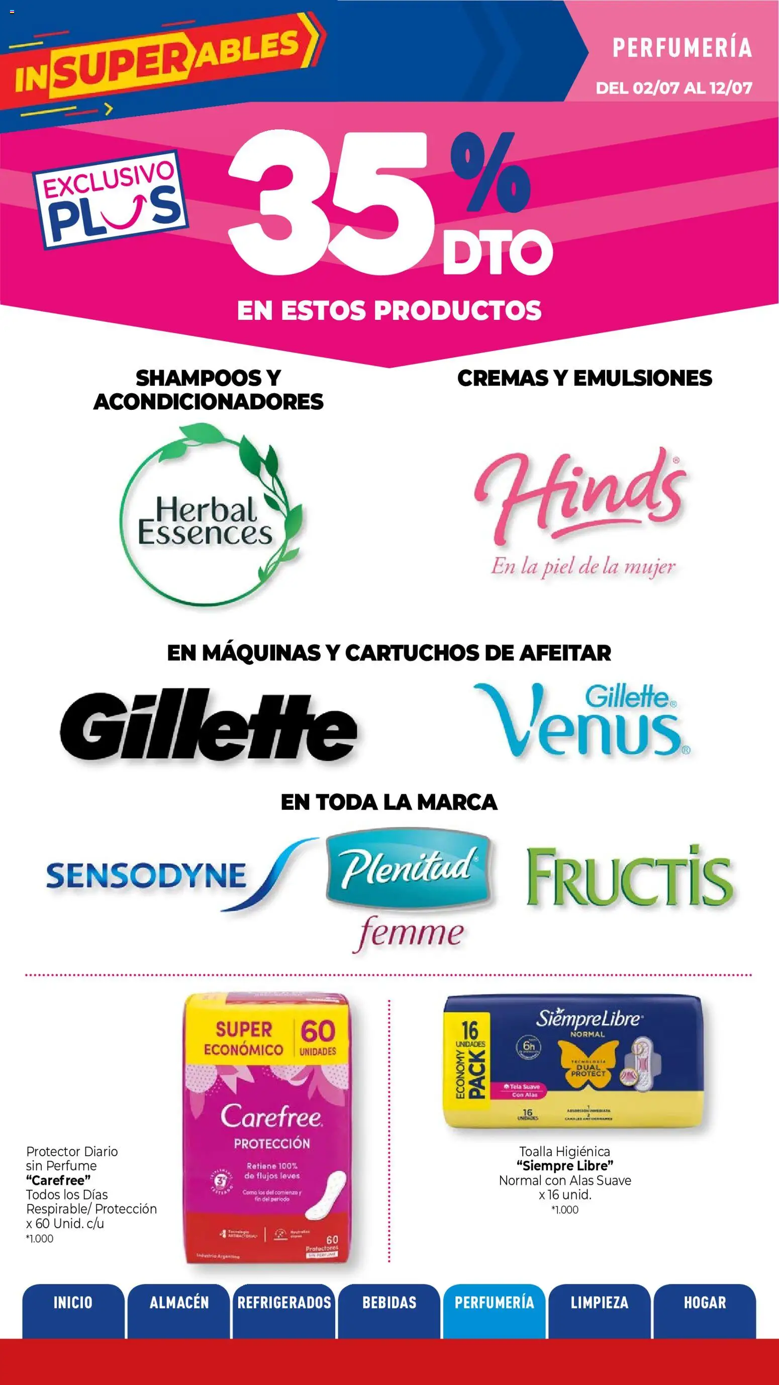 La Anonima catálogo │ válido desde el 02/07/2026 | Página: 32 | Productos: Toalla, Perfume