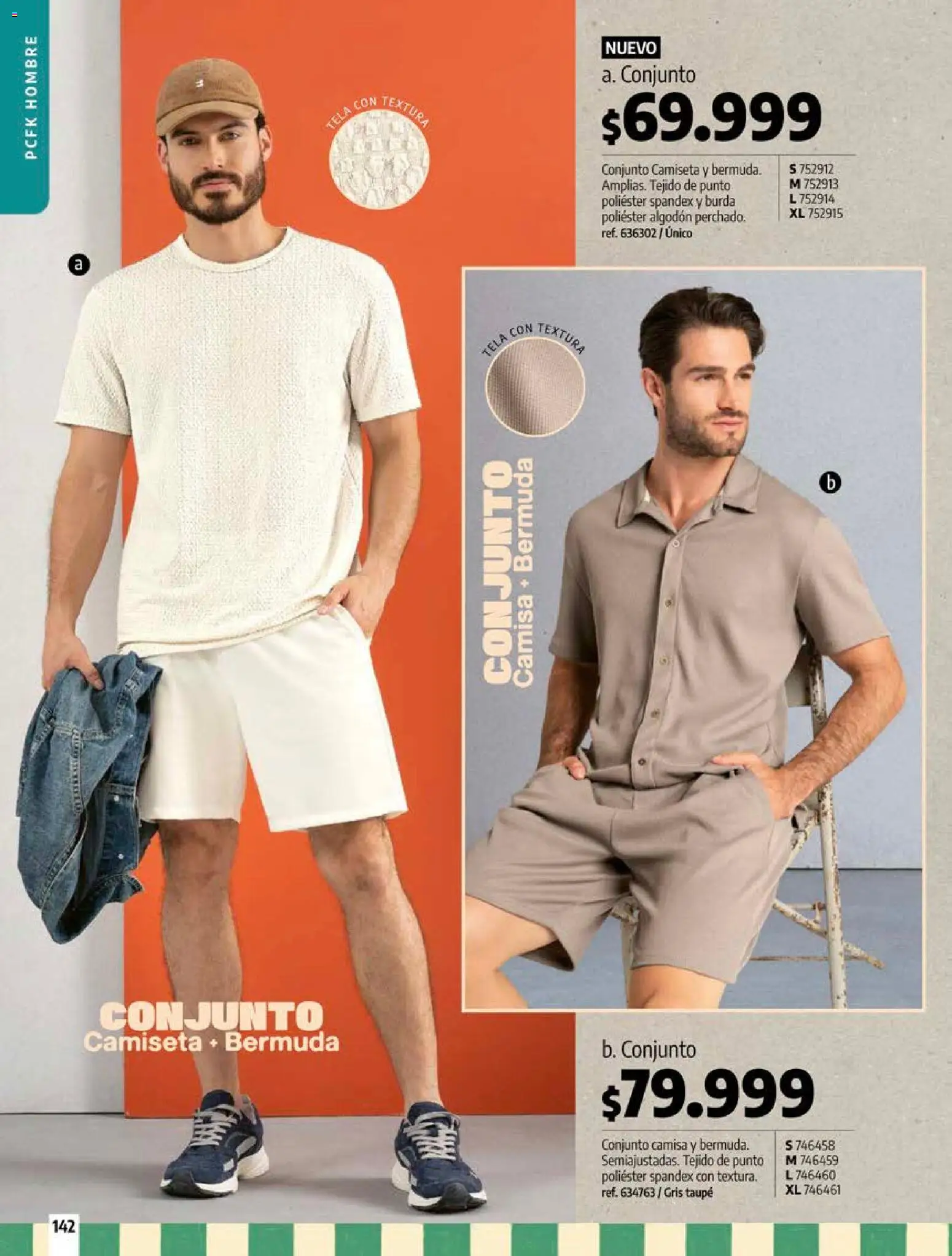 Pacifika revista - valida desde el 18/09/2026 | Página: 142 | Productos: Algodón, Camiseta, Conjunto, Camisa