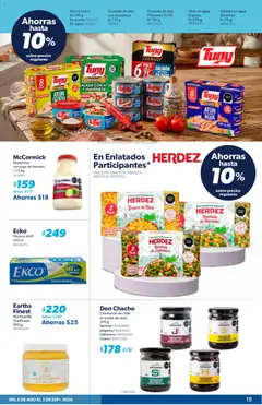 Vista previa de Mantequilla Clarificada, 900 g, nuevo folleto de la tienda, válido en México a partir del 05/08/2026 | Página: 15
