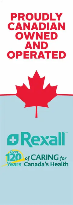 Preview of Rexall weekly flyer / circulaire from shop Rexall valid from 01.05.2026