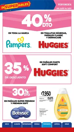 Vista previa La Anonima catálogo válido desde el 02/07/2026 | Página: 29 | Productos: Shampoo, Acondicionador, Agua, Pañales