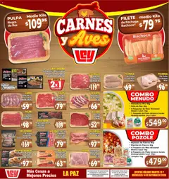 Vista previa de Casa Ley folleto Carnes y Aves, nuevo folleto de la tienda, válido en México a partir del 13/10/2026