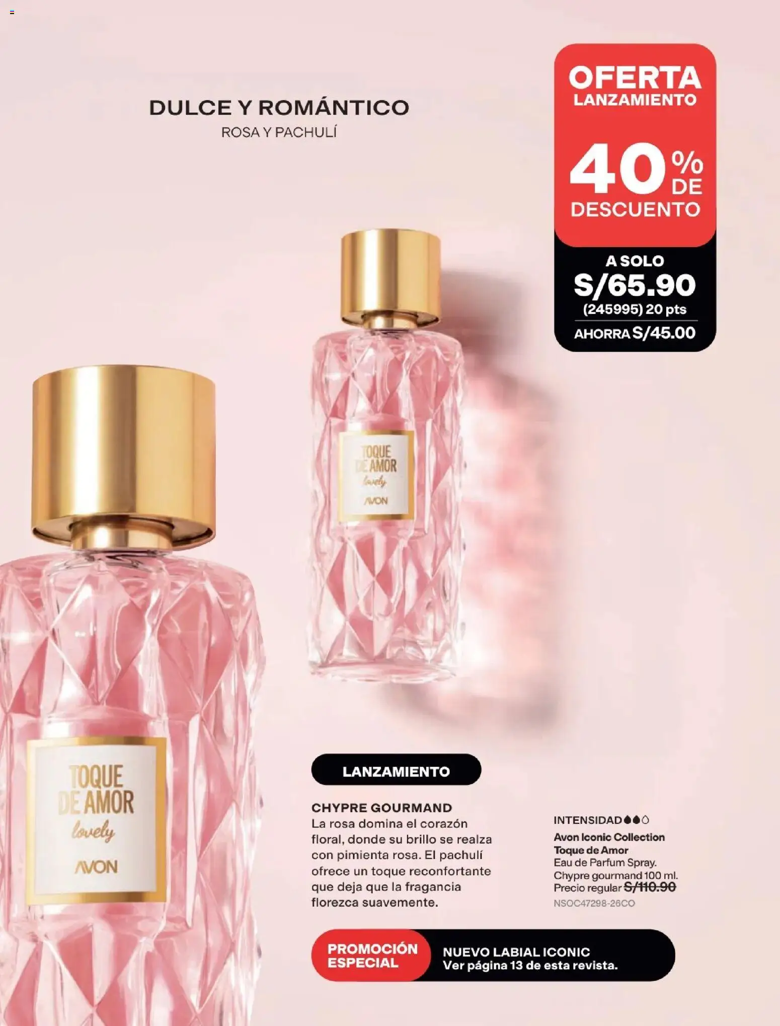 Catálogo Avon válido desde 22/07/2026 | Página: 8 | Productos: Fragancia