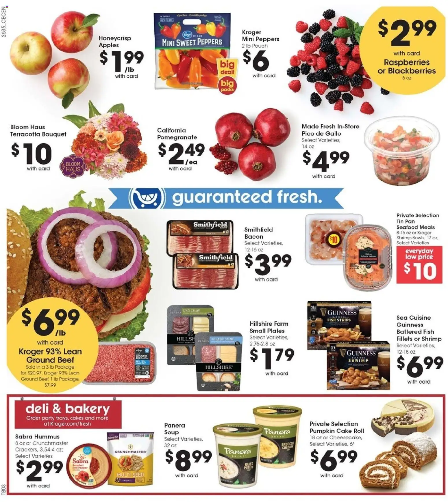 Kroger Weekly Ad - valid from 09/30/2026 | Page: 7 | Products: Peppers, Fish, Pepper, Ground beef