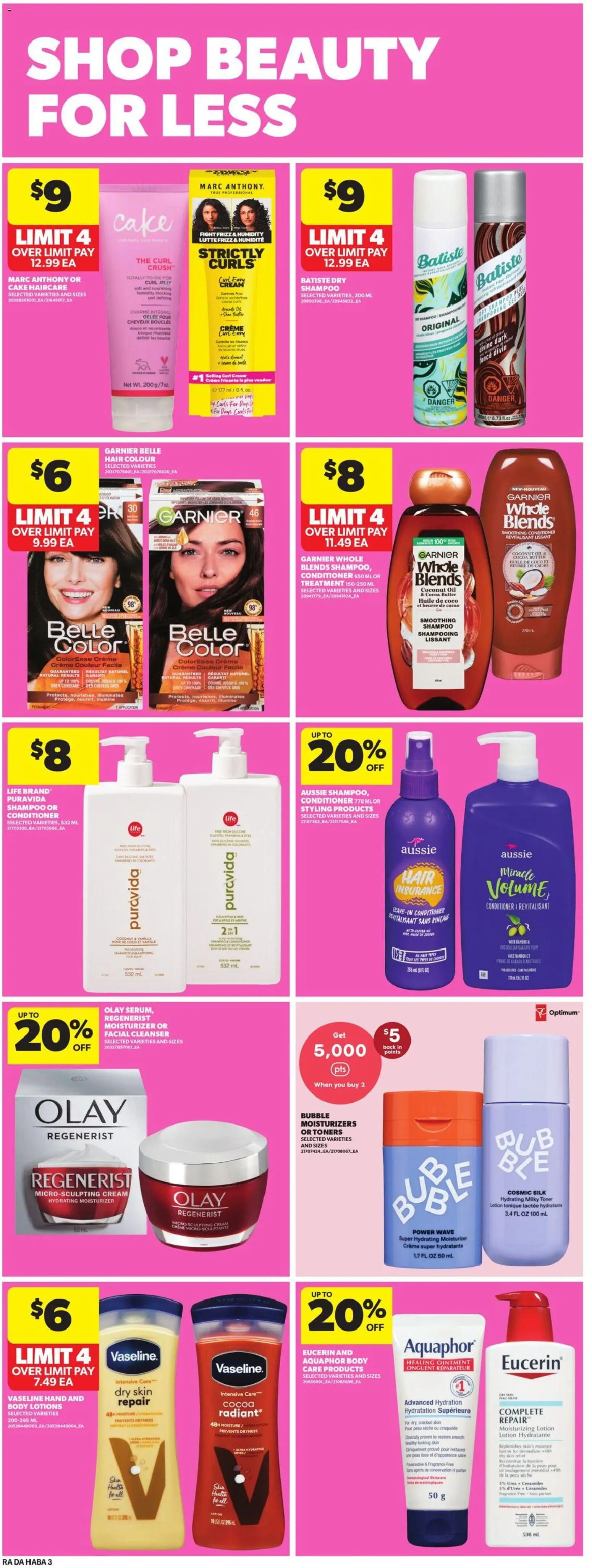 Atlantic Superstore flyer valid from 14.05.2026 | Page: 28 | Products: Cream, Toner, Fragrance, Oil