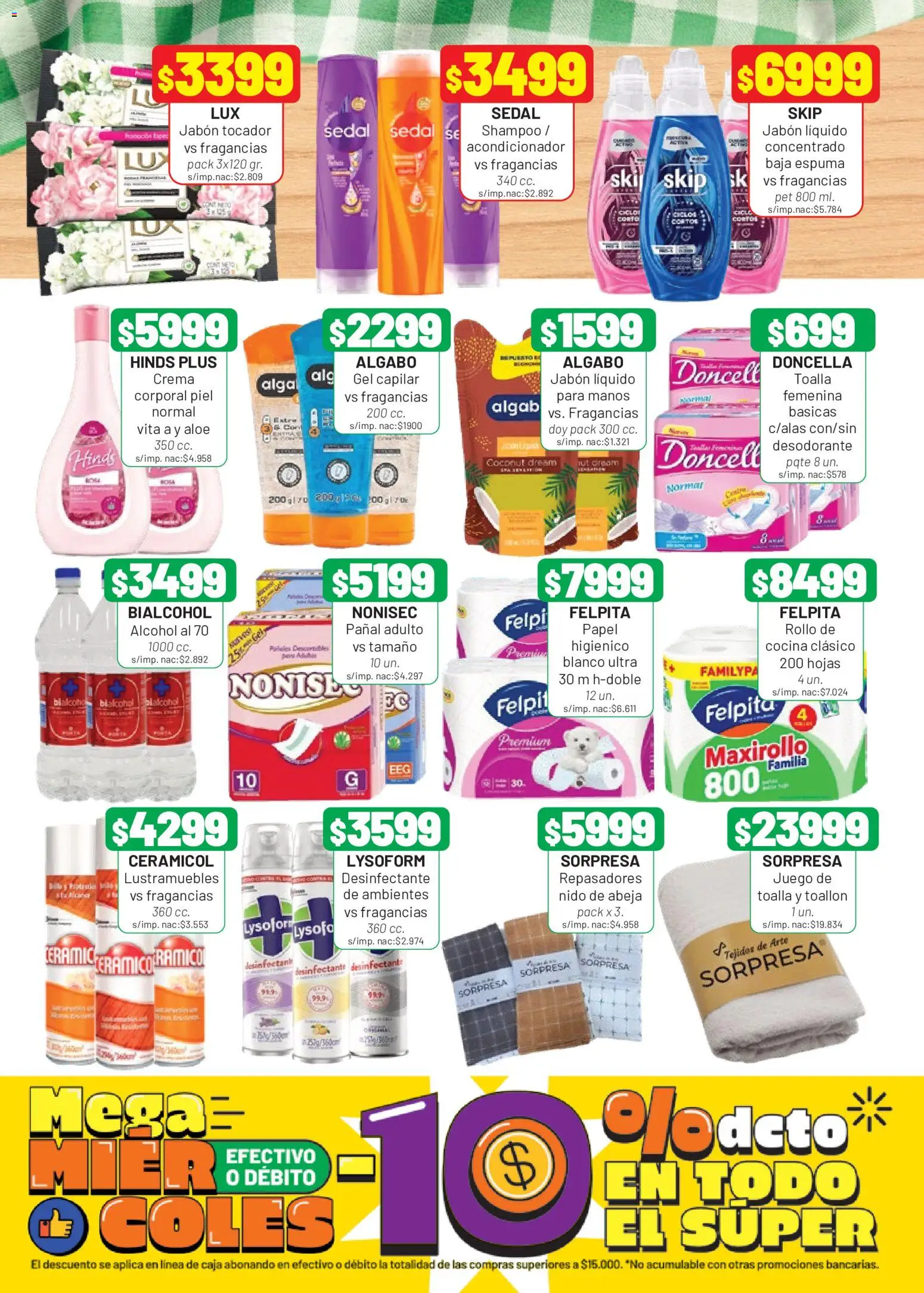 Almacor catálogo │ válido desde el 04.06.2026 | Página: 8 | Productos: Lustramuebles, Shampoo, Espuma, Crema