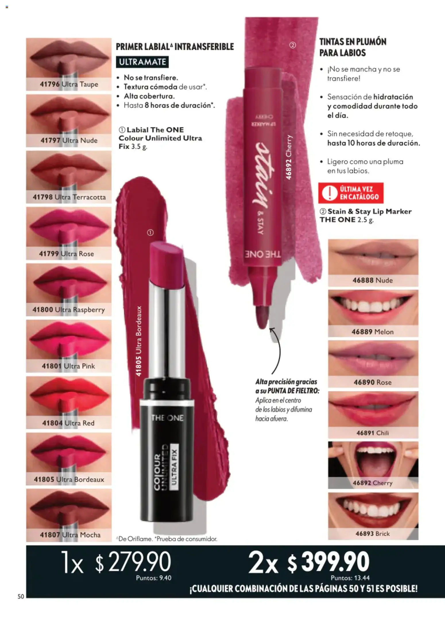 Nuevas ofertas de Oriflame válidas en toda la República Mexicana desde el 01/08/2026. ¡Encuentra las mejores ofertas en Oriflame campaña 11 2026! | Página: 50 | Productos: Melón