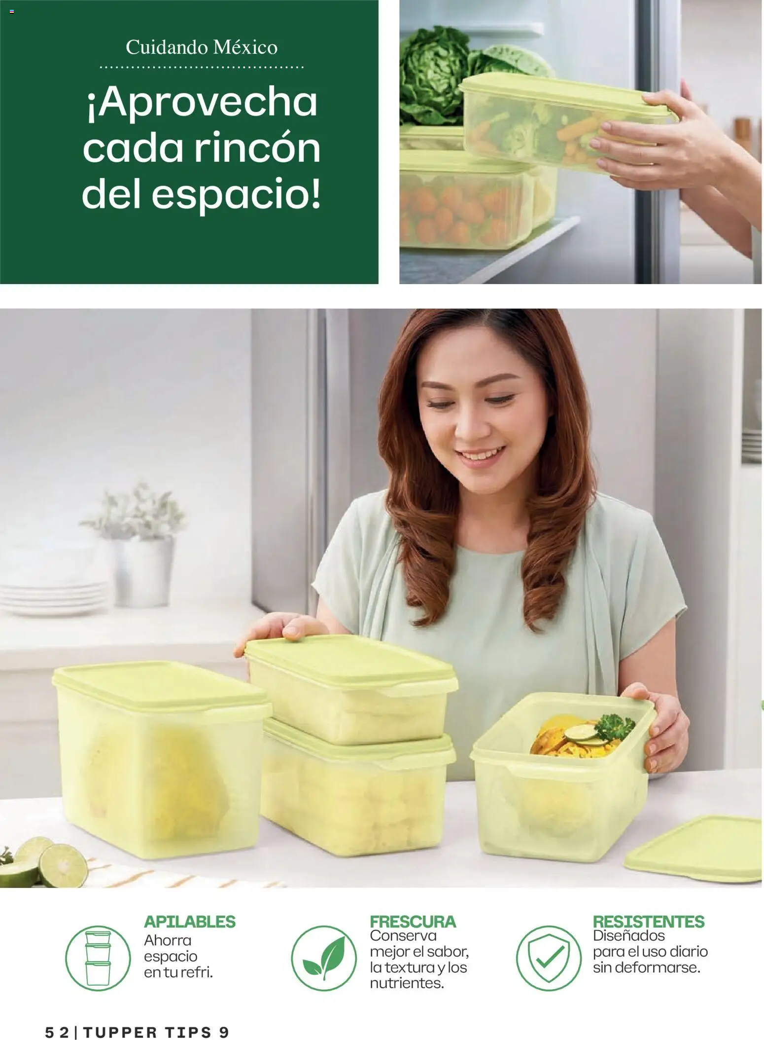 Nuevas ofertas de Tupperware válidas en toda la República Mexicana desde el 10/08/2026. ¡Encuentra las mejores ofertas en Tupperware catálogo! | Página: 52 | Productos: Tupper