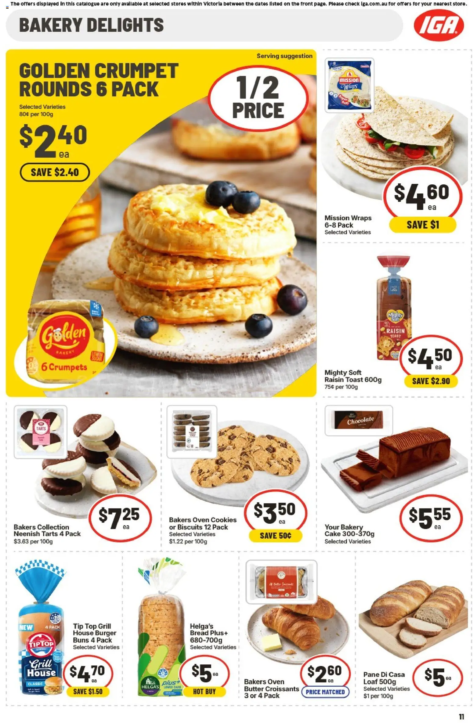 Ritchies catalogue - valid from 01/07/2026 | Page: 11 | Products: Butter, Bread, Chocolate, Oven
