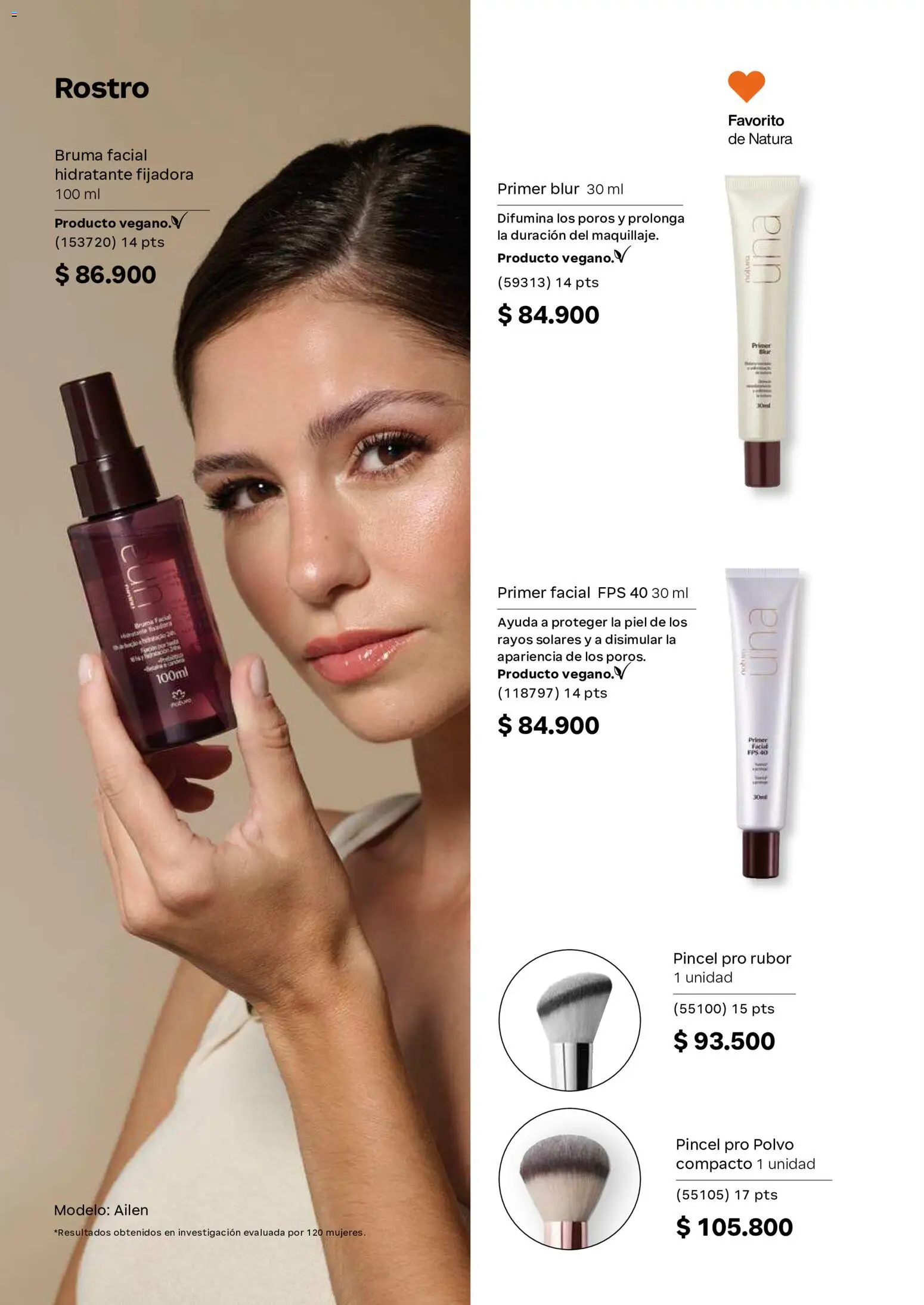 Natura revista - valida desde el 01/07/2026 | Página: 84 | Productos: Polvo compacto, Rubor, Polvo