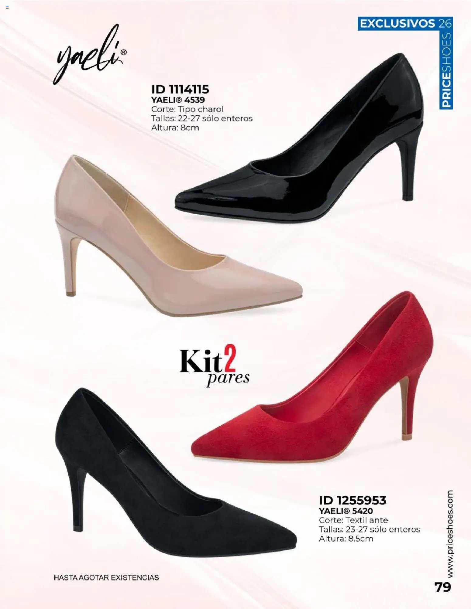 Nuevas ofertas de Price Shoes válidas en toda la República Mexicana desde el 09.05.2026. ¡Encuentra las mejores ofertas en Price Shoes catálogo Exclusivos! | Página: 79