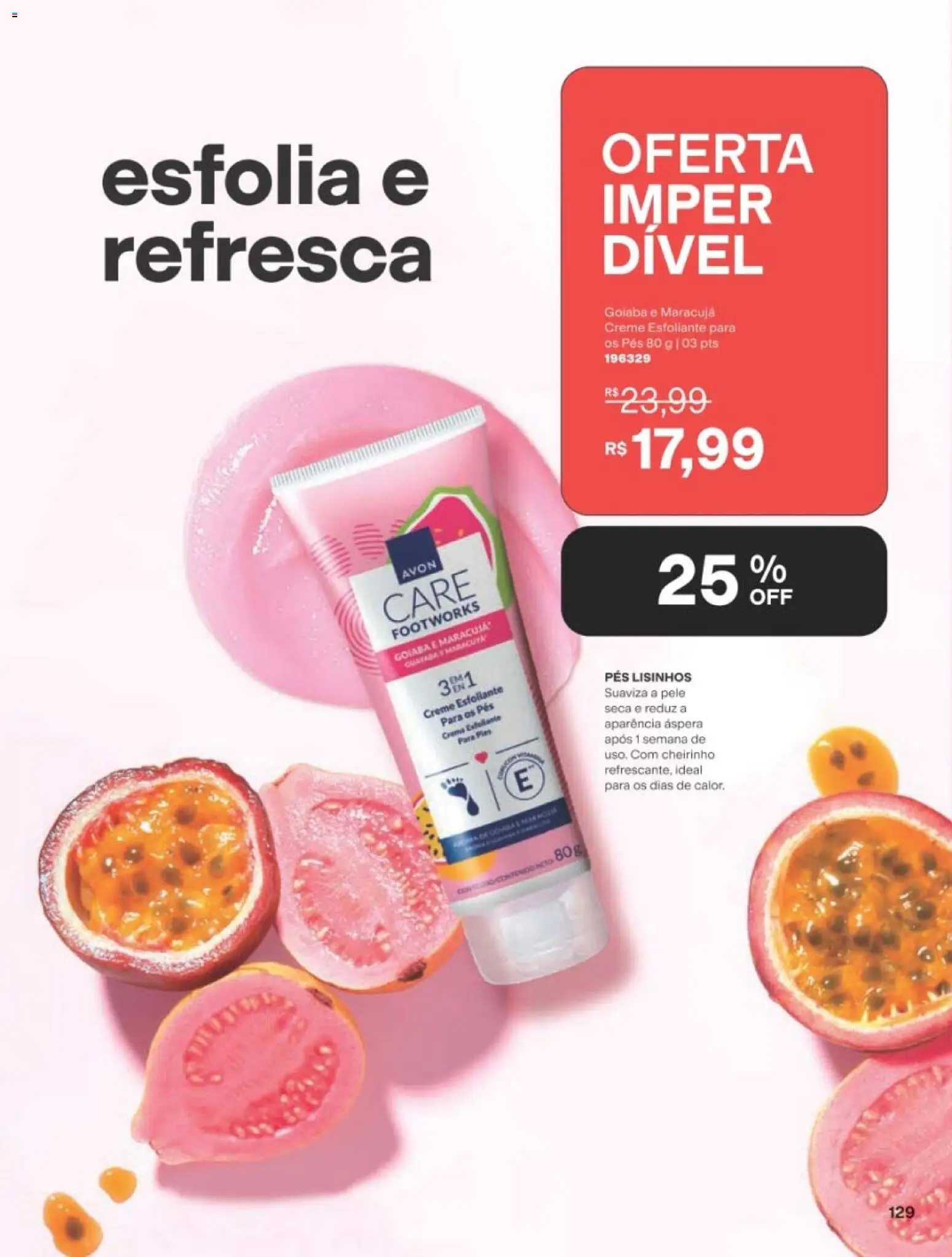 Avon Folheto - válido de 22/06/2026 | Página: 130 | Produtos: Goiaba, Maracujá, Creme