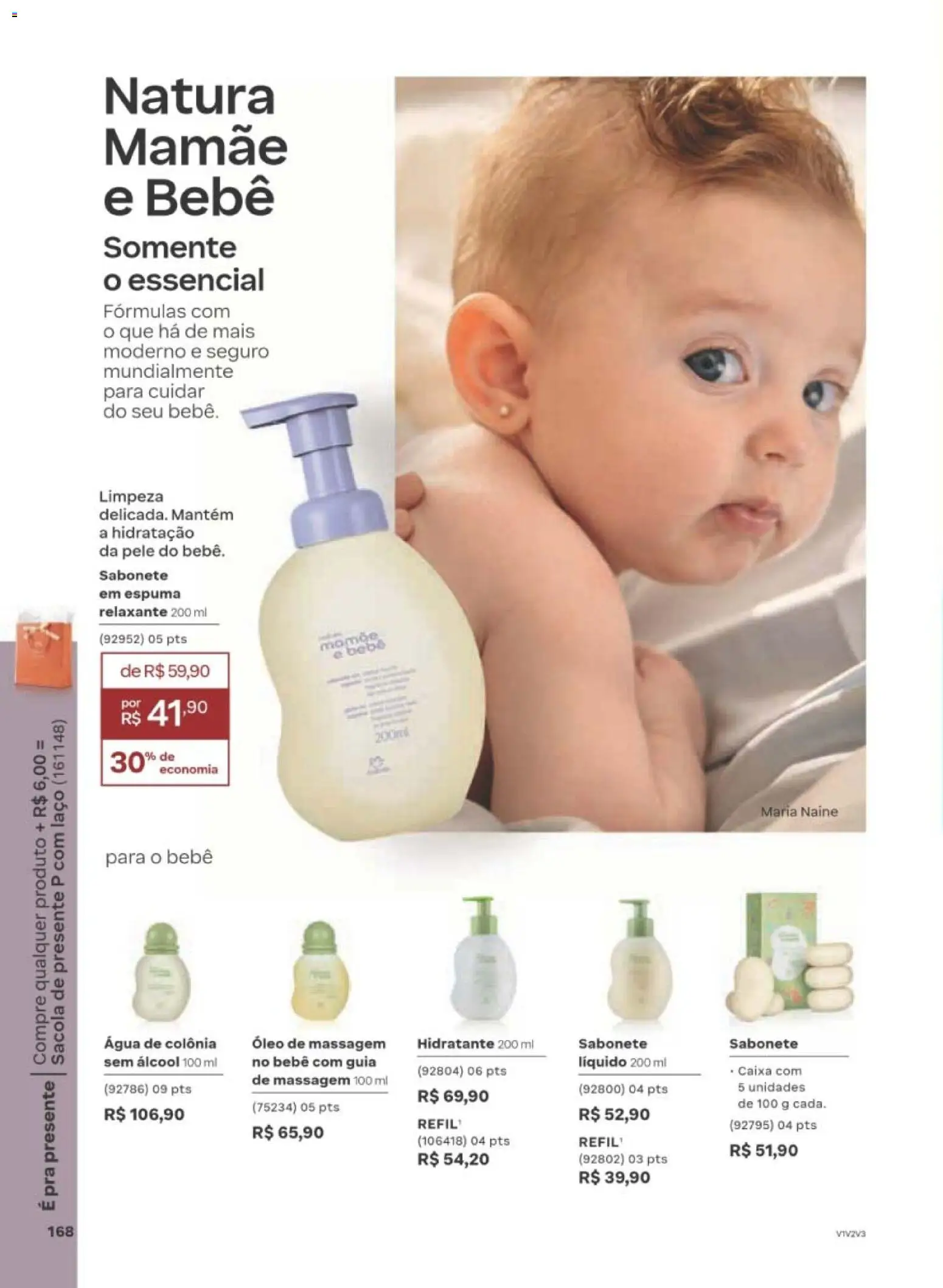 Natura Folheto - válido de 29/06/2026 | Página: 168 | Produtos: Caixa, Óleo, Sabonete