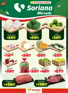 Vista previa de Soriana Fin de Semana Mercado: Nuevo León, nuevo folleto de la tienda, válido en México a partir del 08.05.2026