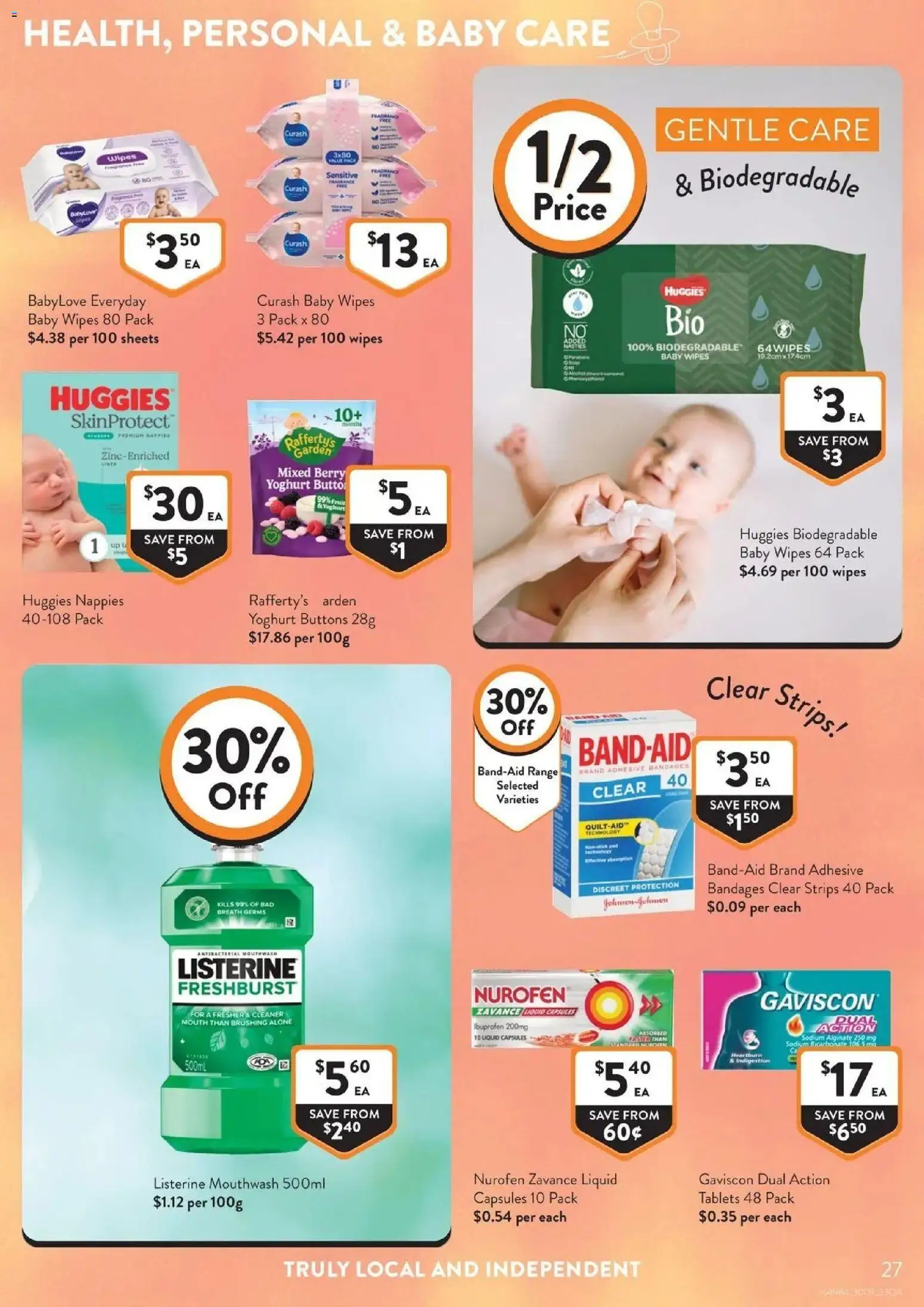 Foodworks catalogue - valid from 30/09/2026 | Page: 27 | Products: Fragrance, Listerine, Capsules, Strips
