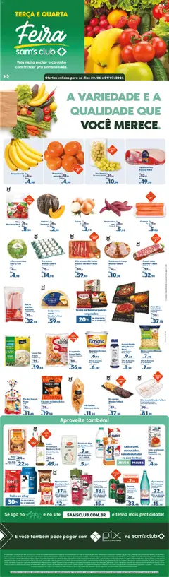 Sam's Club - Ofertas da semana - Pré-Visualização do folheto da loja Sam's Club, válido de 30/06/2026 | Página: 1