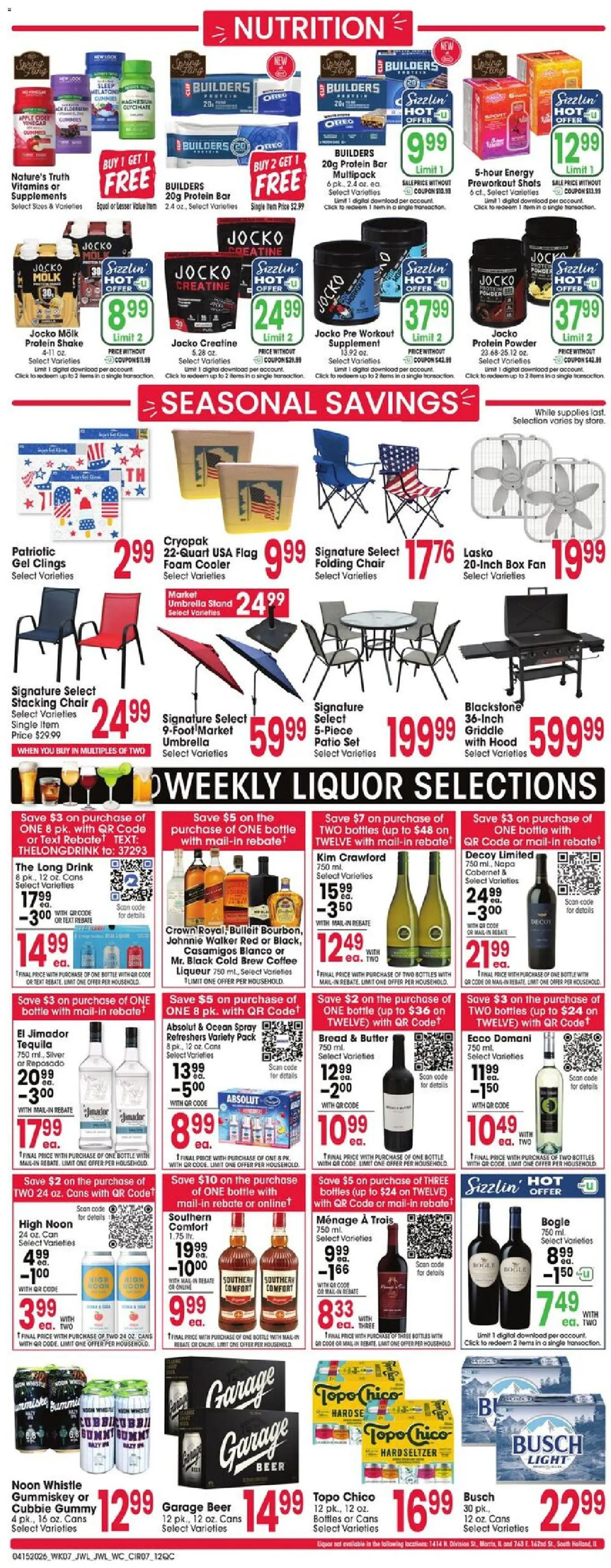 Jewel Osco Weekly Ad - IL - valid from 15.04.2026 | Page: 7 | Products: Magnesium, Cider, Box, Powder