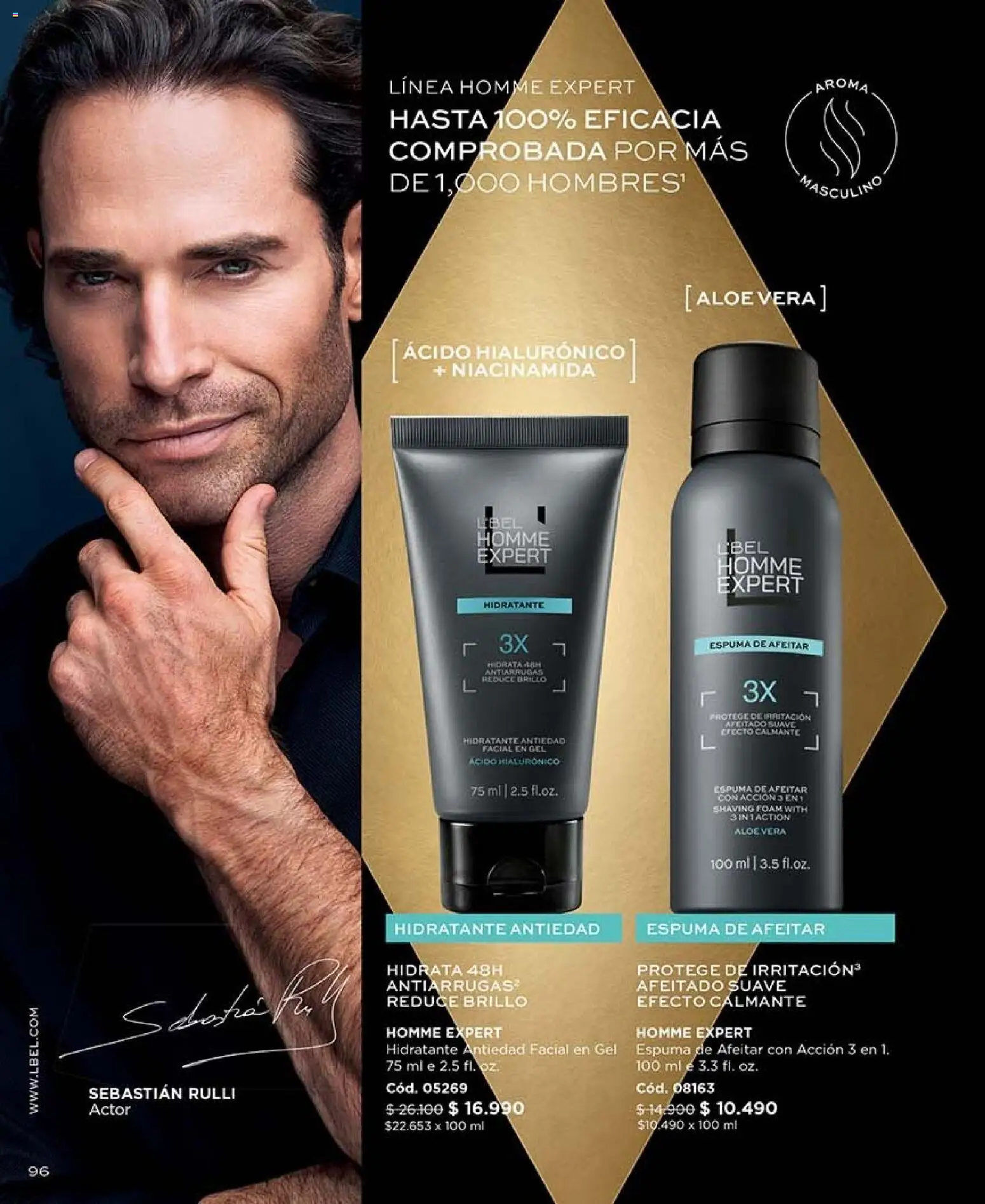 Catálogo L'Bel Campaña 16 │ válido desde el 28.09.2026 | Página: 96 | Productos: Brillo, Espuma, Espuma de afeitar, Aloe vera