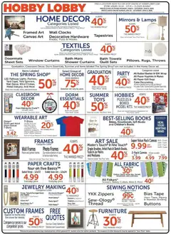 Preview of Hobby Lobby weekly ads valid from 31.05.2026