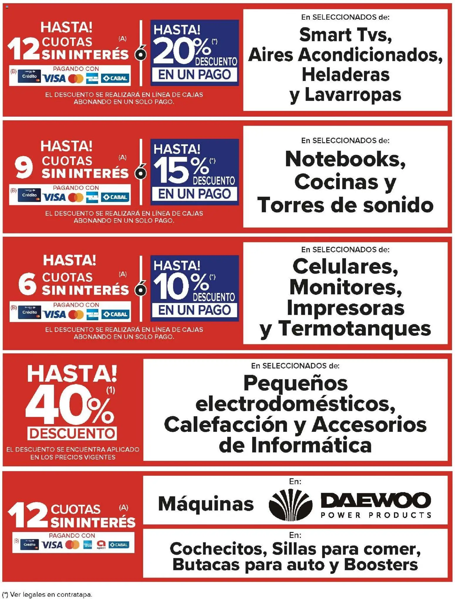 Carrefour ofertas │ válido desde el 27.05.2026 | Página: 28 | Productos: Lavarropas
