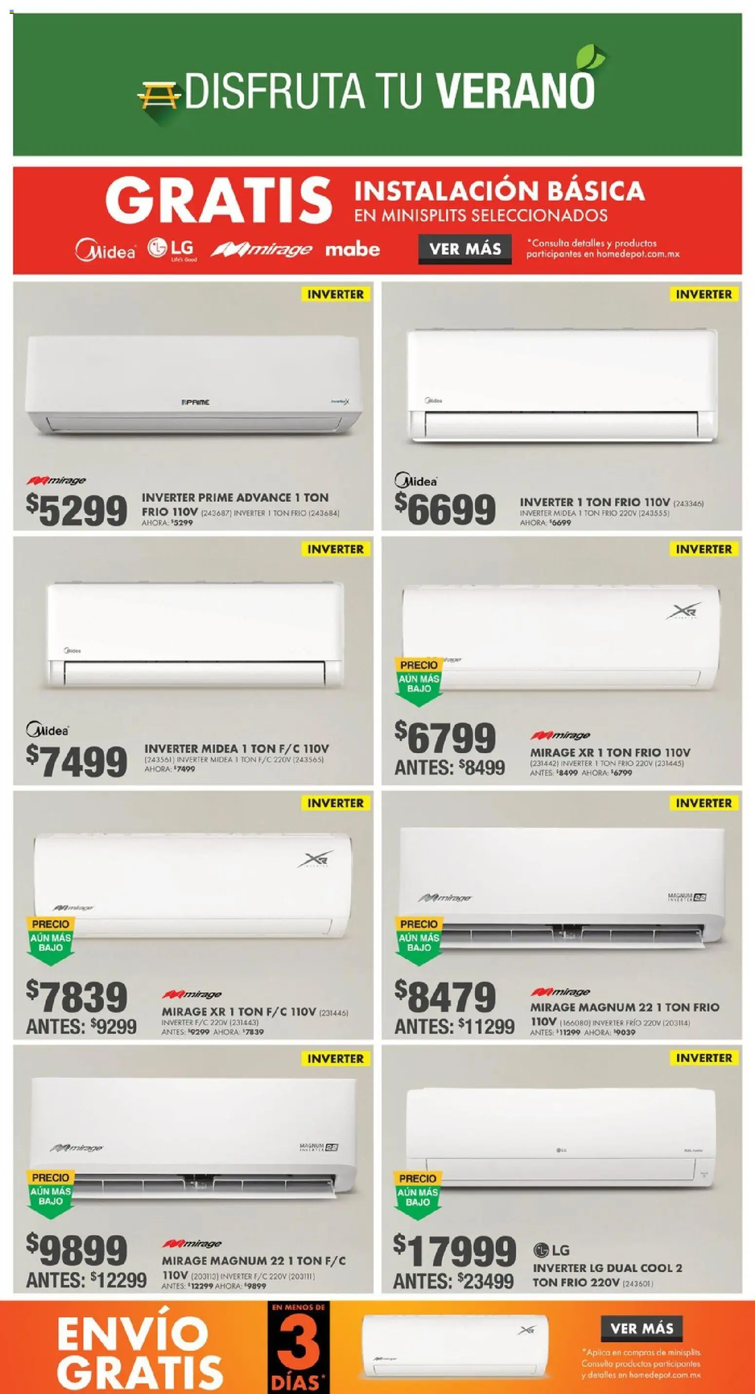 Nuevas ofertas de Home Depot válidas en toda la República Mexicana desde el 16/07/2026. ¡Encuentra las mejores ofertas en Home Depot catálogo! | Página: 5