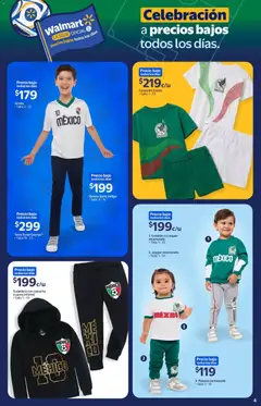 Vista previa de Walmart folleto Ofertas, nuevo folleto de la tienda, válido en México a partir del 18/06/2026 | Página: 4 | Productos: Tenis, Sudadera, Conjunto, Pants
