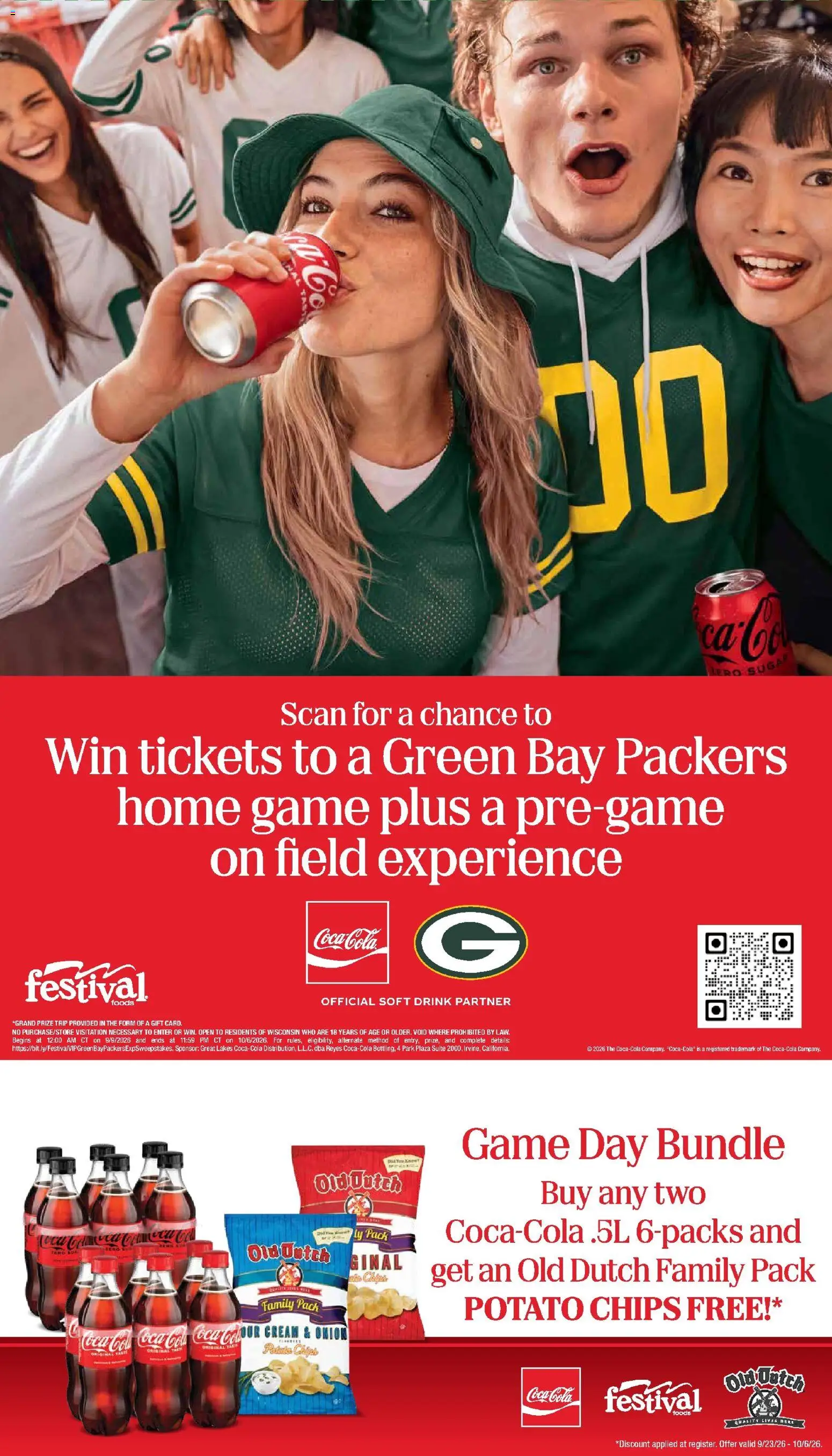Festival Foods Weekly Ad - valid from 09/23/2026 | Page: 10 | Products: Potato chips, Sugar, Game, Onion