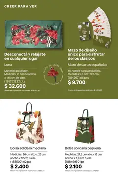 Vista previa Catálogo Natura Ciclo 7 válido desde el 06.05.2026 | Página: 273 | Productos: Lona, Bolsa