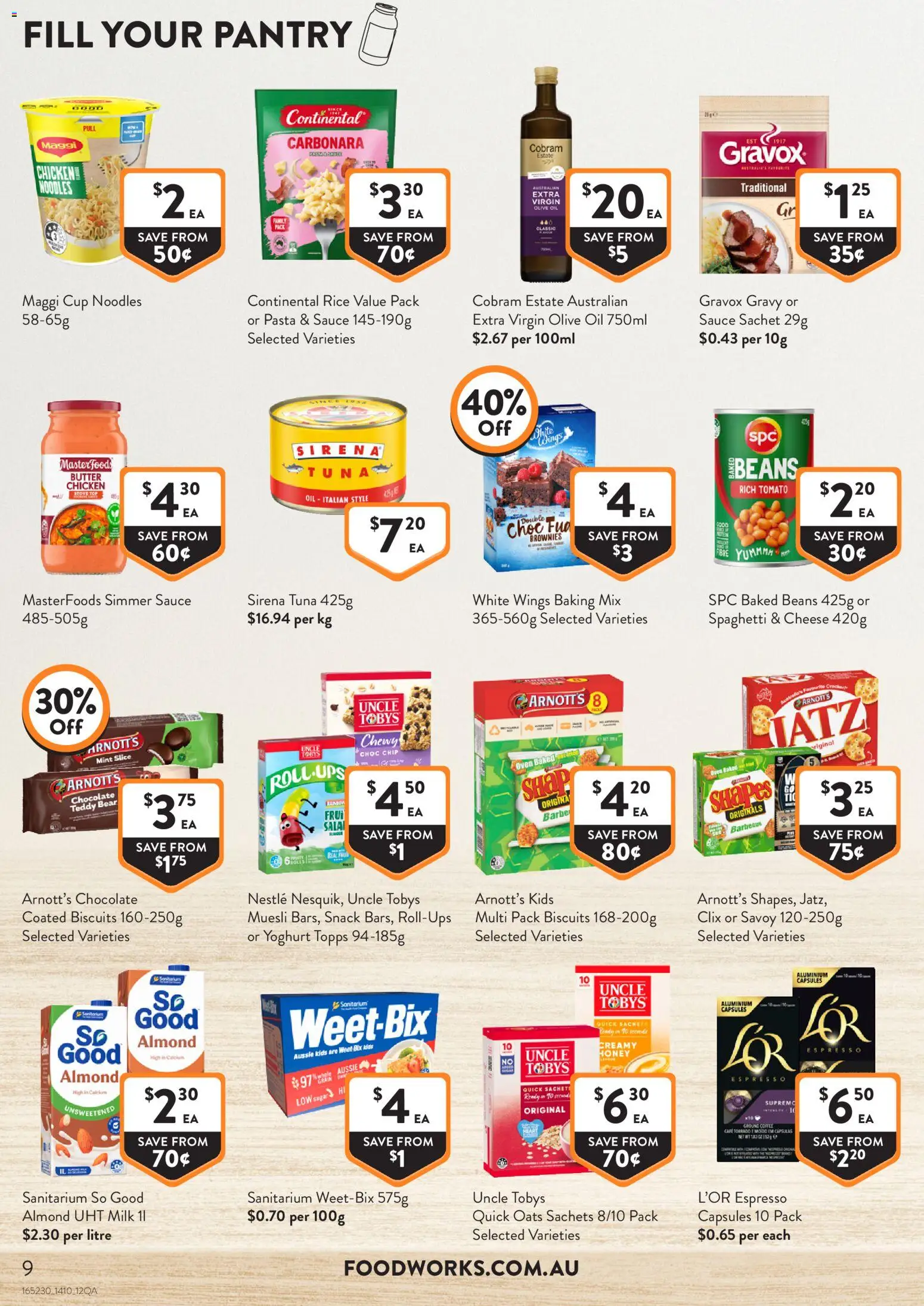 Foodworks catalogue - valid from 14/10/2026 | Page: 9