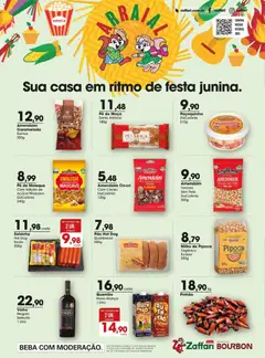 Zaffari ofertas Festa Junina - RS - Pré-Visualização do folheto da loja Zaffari, válido de 11/06/2026 | Página: 20 | Produtos: Pão, Bourbon, Sal, Pipoca