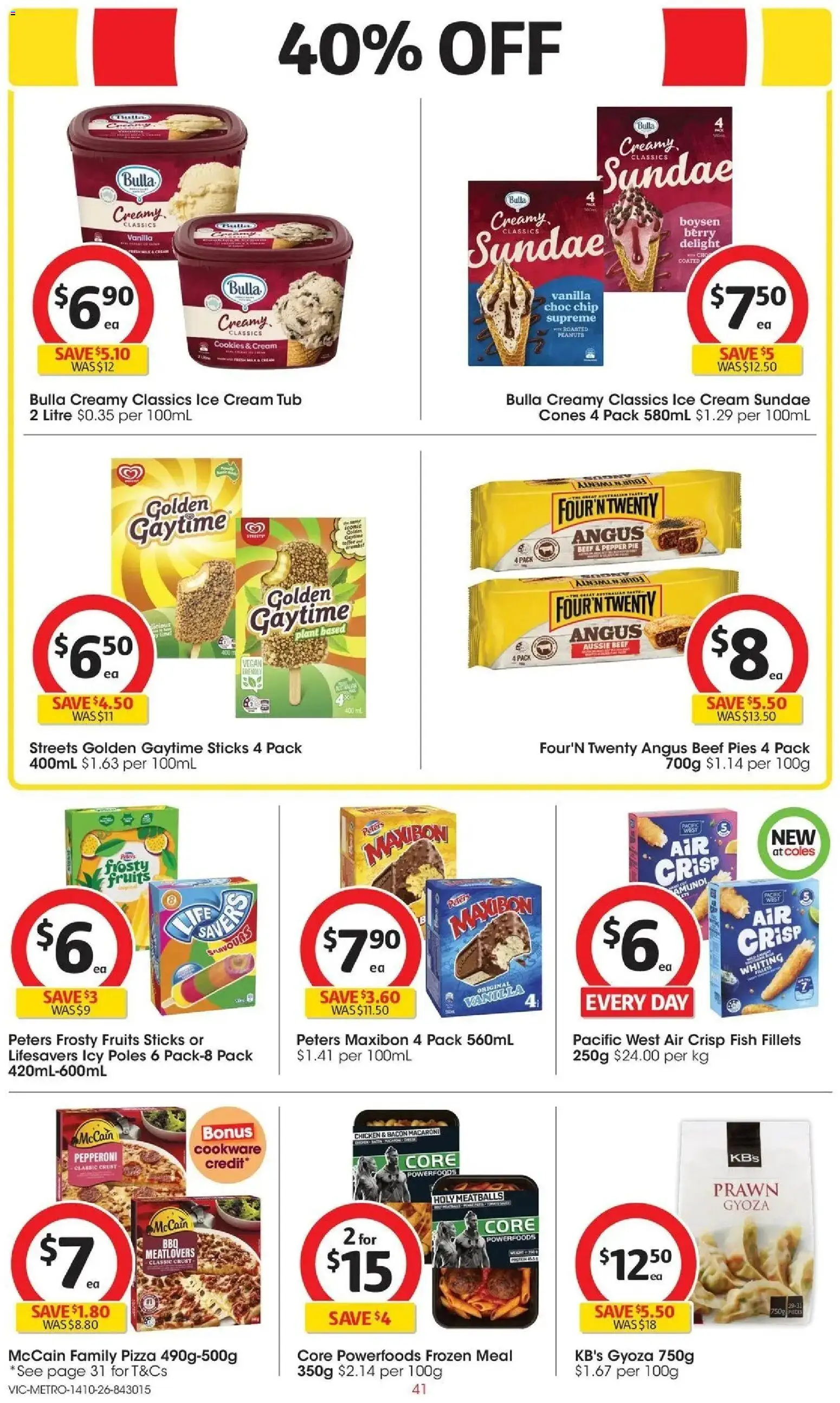 ﻿Coles catalogue valid from 14/10/2026 > Online Australia | Page: 41