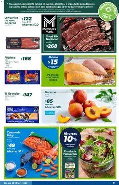 Vista previa de Sam's Club catálogo, nuevo folleto de la tienda, válido en México a partir del 04/09/2026 | Página: 9