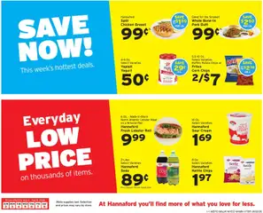 Preview of Hannaford weekly ads valid from 08/02/2026