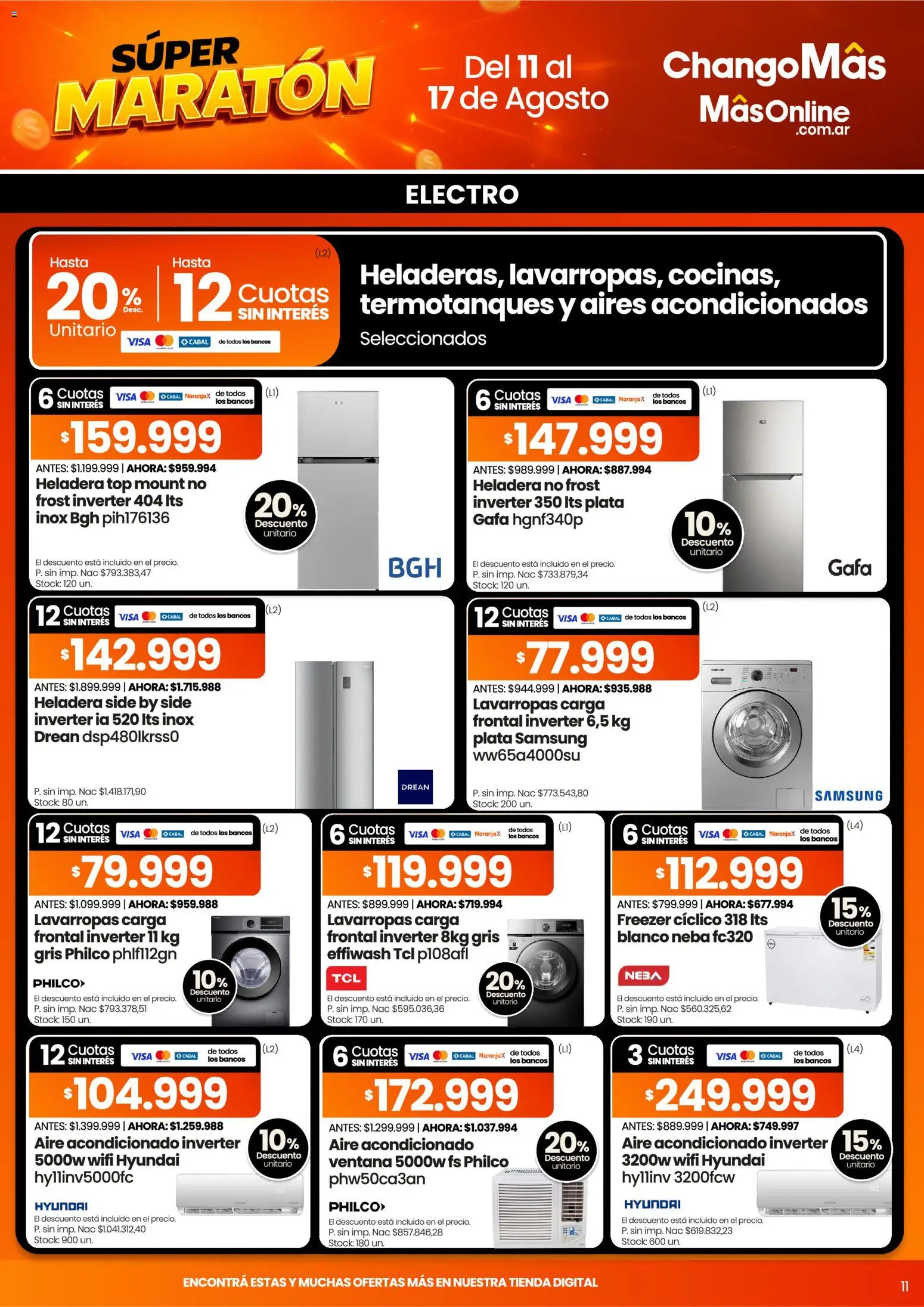 Changomas ofertas │ válido desde el 11/08/2026 | Página: 11
