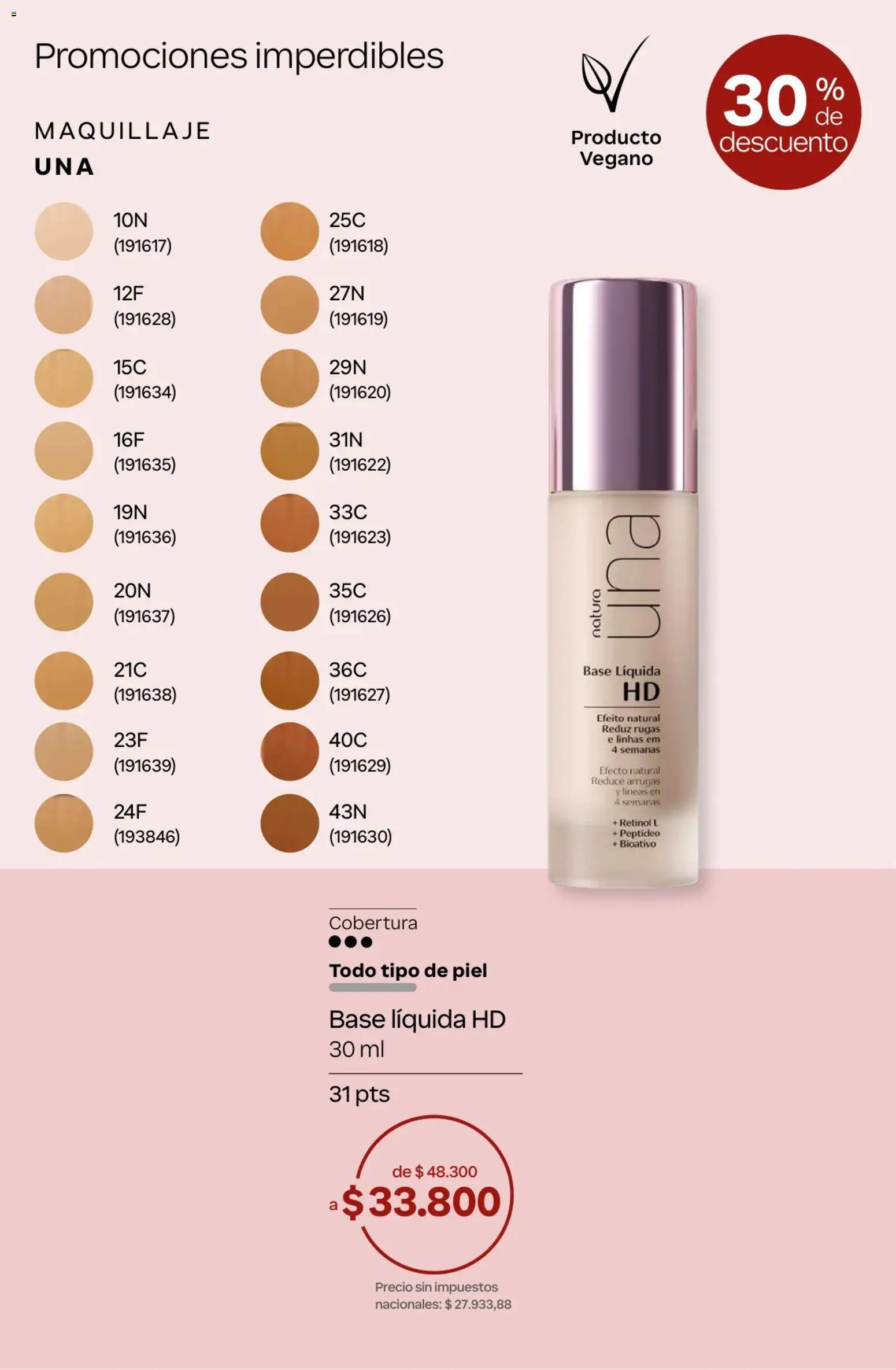 Catálogo Natura Ciclo 10 │ válido desde el 30/06/2026 | Página: 43 | Productos: Maquillaje