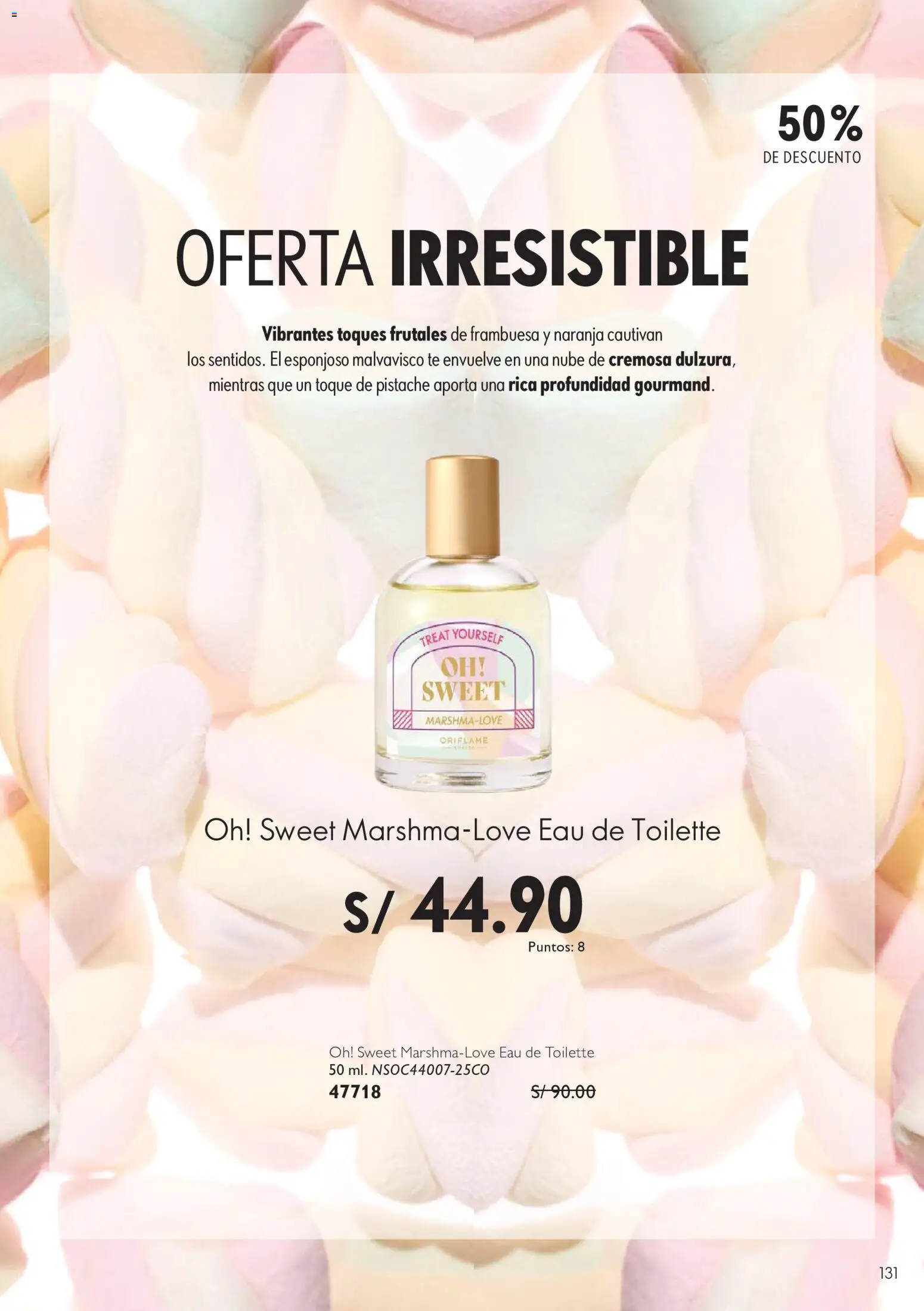 Catálogo Oriflame válido desde 12/09/2026 | Página: 131 | Productos: Té, EAU de Toilette