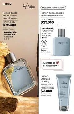 Vista previa Catálogo Natura Ciclo 10 válido desde el 30/06/2026 | Página: 85 | Productos: Eau de toilette, Shampoo