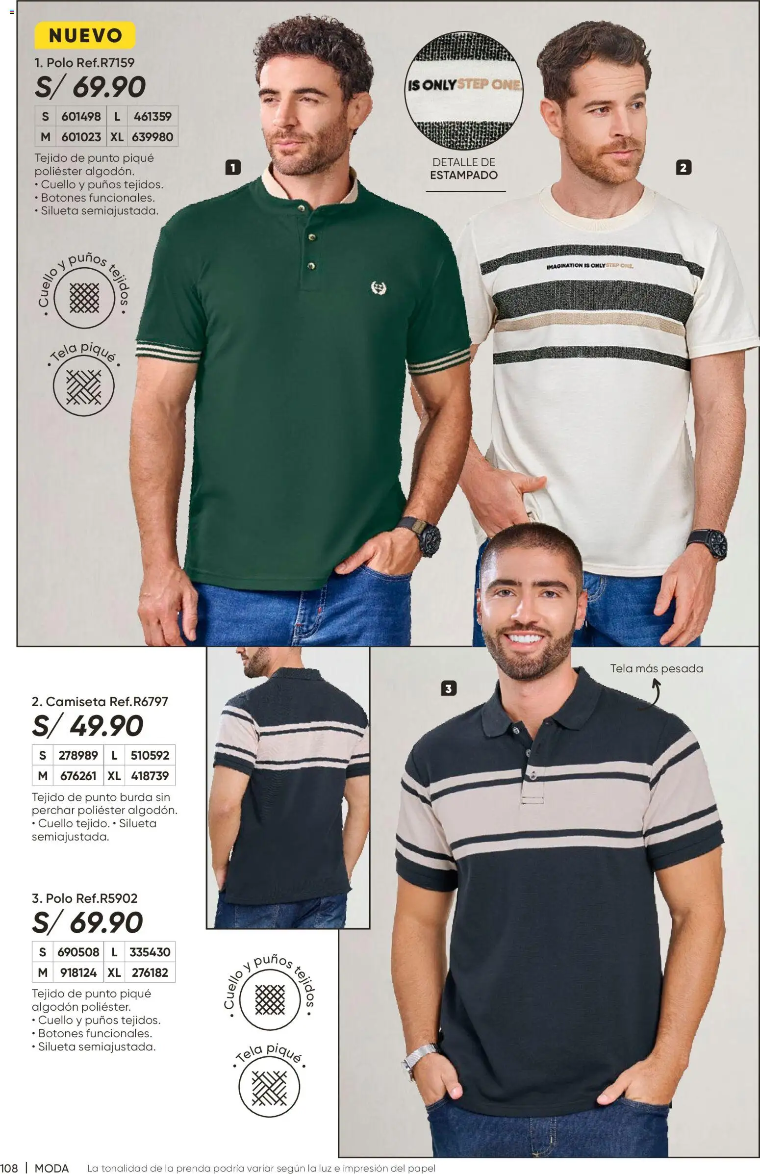 Catálogo Azzorti válido desde 14/08/2026 | Página: 110 | Productos: Cuello, Polo, Algodón