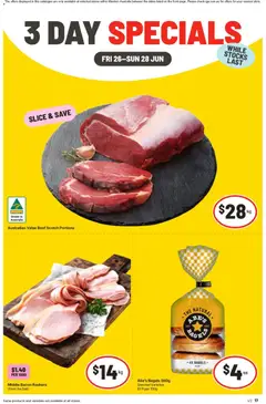 Preview of IGA - 3 Day Specials - NT/WA - valid from 26/06/2026